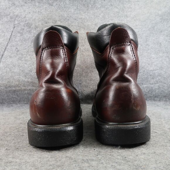 Red Wing Shoes Mens 14 Boot Steel Toe Work EH Leather Supersole Waterproof Brown - Picture 6 of 16